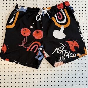 No Boundaries Graphic Swim Trunks